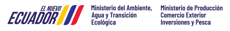 Ministerio del medio Ambiente del Ecuador
